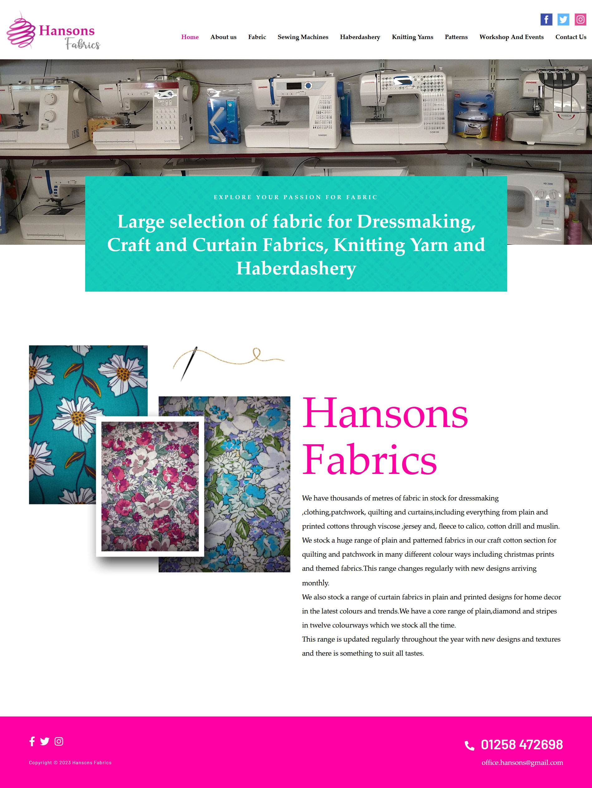 Hansons Fabrics